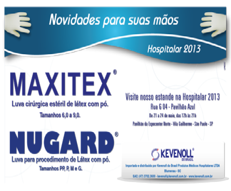 KEVENOLL DO BRASIL - HOSPITALAR 2013